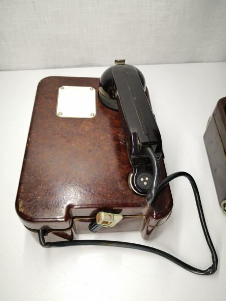 Sifir Antika Çalişir Durumda Sahra Telefonu Aoa Ölçü 22X16Cm 6Cm Yükskeliği