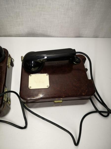 Sifir Antika Çalişir Durumda Sahra Telefonu Aoa Ölçü 22X16Cm 6Cm Yükskeliği