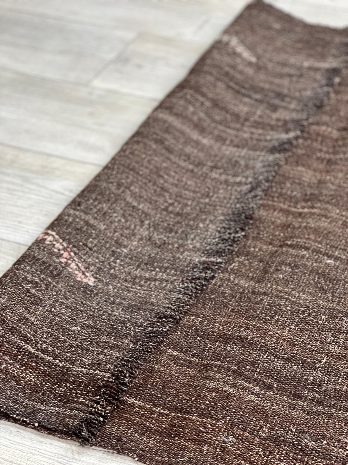 El Dokumasi Halı Kilim Yolluk Paspas Ölçü 204X95 Cm