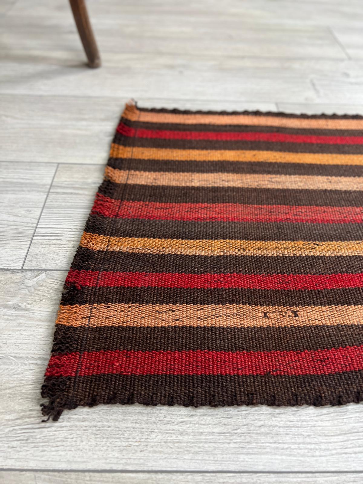 El Dokumasi Halı Kilim Yolluk Paspas Ölçü 270X47 Cm