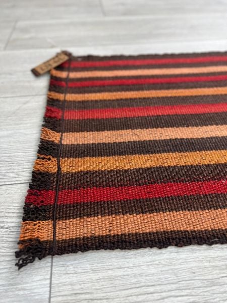 El Dokumasi Halı Kilim Yolluk Paspas Ölçü 283X43 Cm
