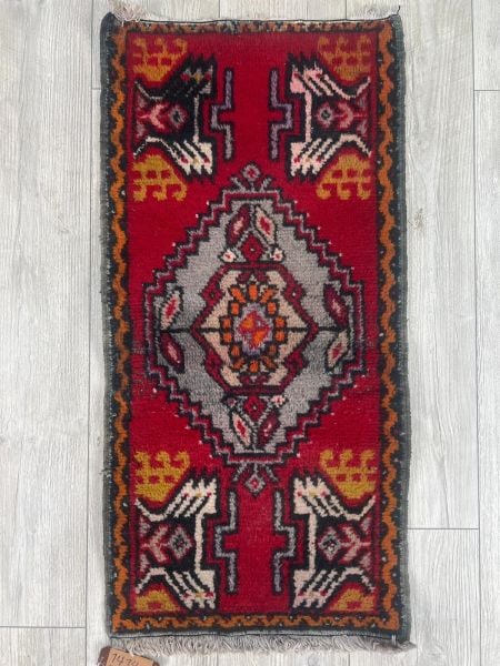 El Dokumasi Halı Kilim Yolluk Paspas Ölçü 95X48 Cm