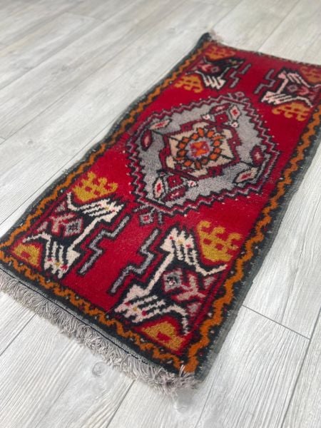 El Dokumasi Halı Kilim Yolluk Paspas Ölçü 95X48 Cm