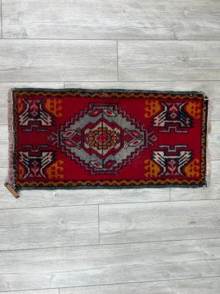 El Dokumasi Halı Kilim Yolluk Paspas Ölçü 95X48 Cm