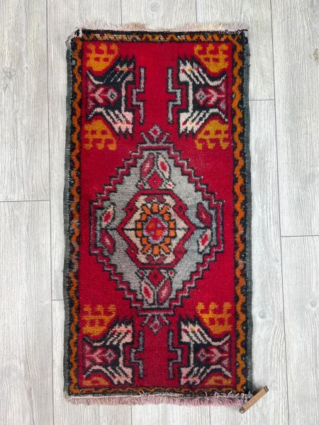 El Dokumasi Halı Kilim Yolluk Paspas Ölçü 95X48 Cm