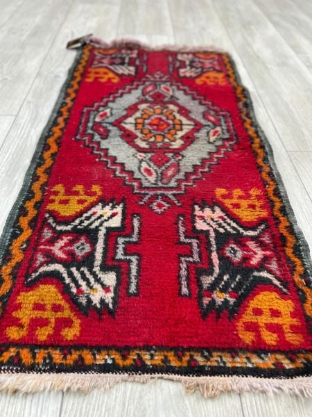 El Dokumasi Halı Kilim Yolluk Paspas Ölçü 95X48 Cm
