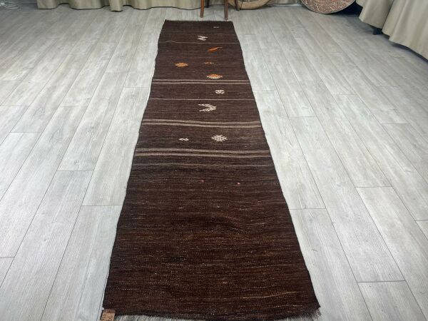 El Dokumasi Halı Kilim Yolluk Paspas Ölçü 336X80 Cm