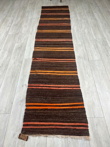 El Dokumasi Halı Kilim Yolluk Paspas Ölçü 288X65 Cm