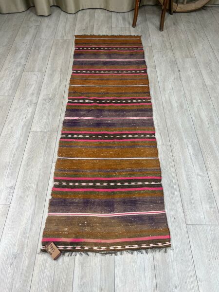 El Dokumasi Halı Kilim Yolluk Paspas Ölçü 205X67 Cm
