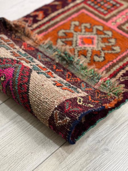 El Dokumasi Halı Kilim Yolluk Paspas Ölçü 115X43 Cm