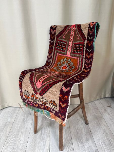 El Dokumasi Halı Kilim Yolluk Paspas Ölçü 115X43 Cm