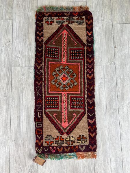 El Dokumasi Halı Kilim Yolluk Paspas Ölçü 115X43 Cm