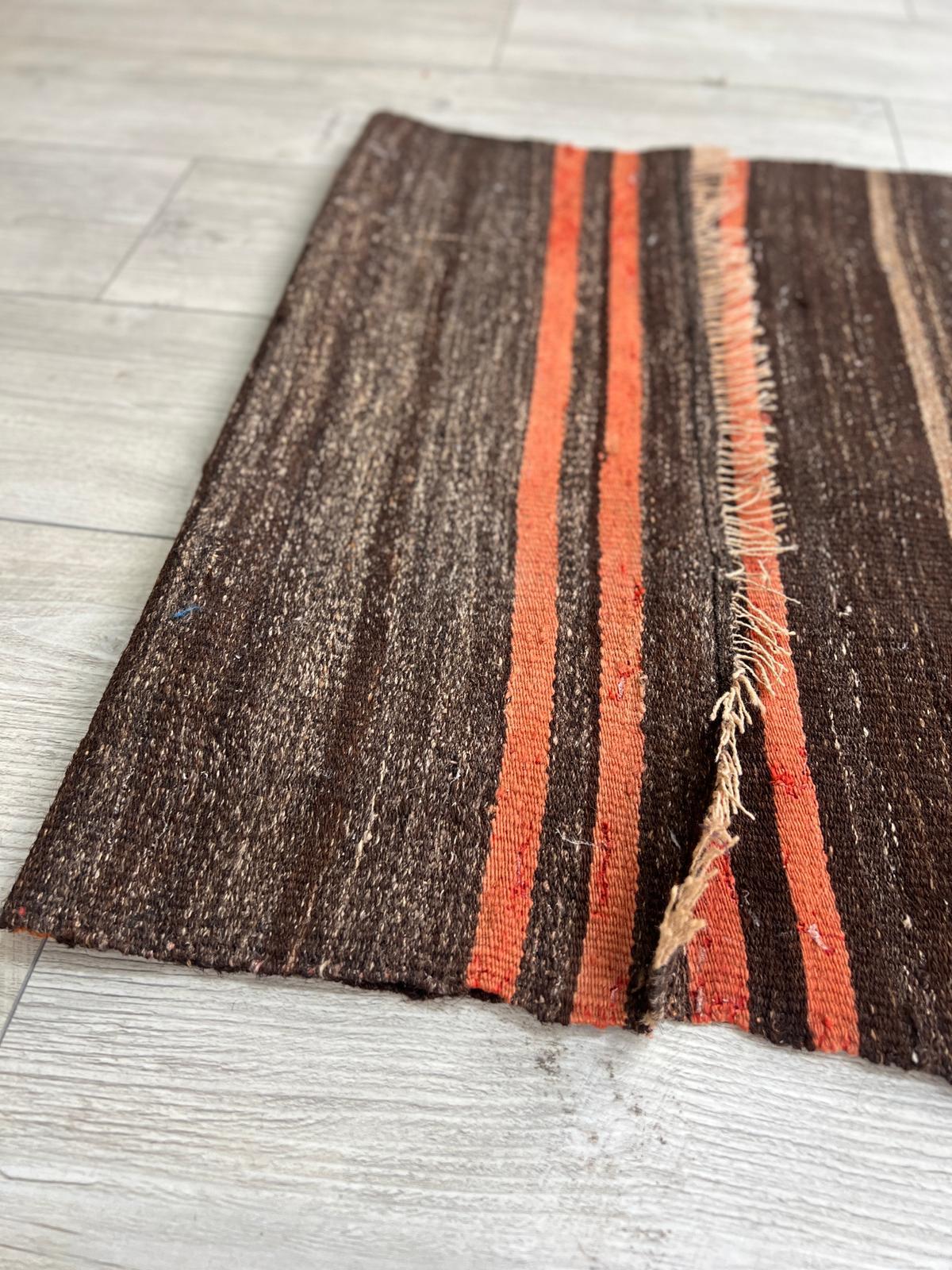 El Dokumasi Halı Kilim Yolluk Paspas Ölçü 306X65 Cm