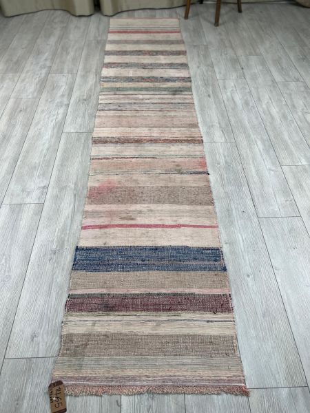 El Dokumasi Halı Kilim Yolluk Paspas Ölçü 292X61 Cm