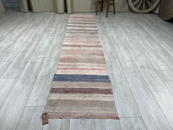 El Dokumasi Halı Kilim Yolluk Paspas Ölçü 292X61 Cm