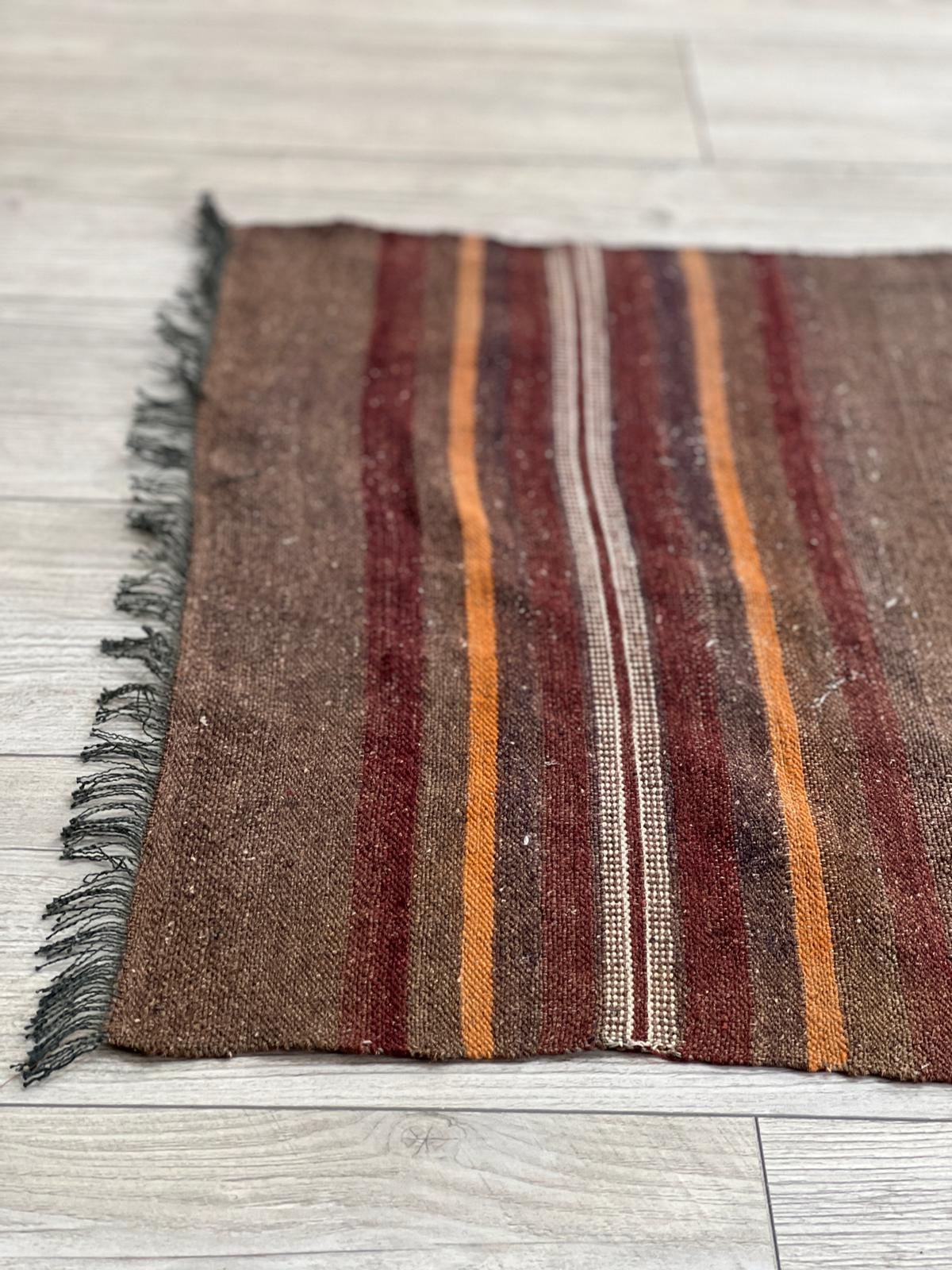 El Dokumasi Halı Kilim Yolluk Paspas Ölçü 195X65 Cm