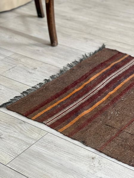 El Dokumasi Halı Kilim Yolluk Paspas Ölçü 195X65 Cm