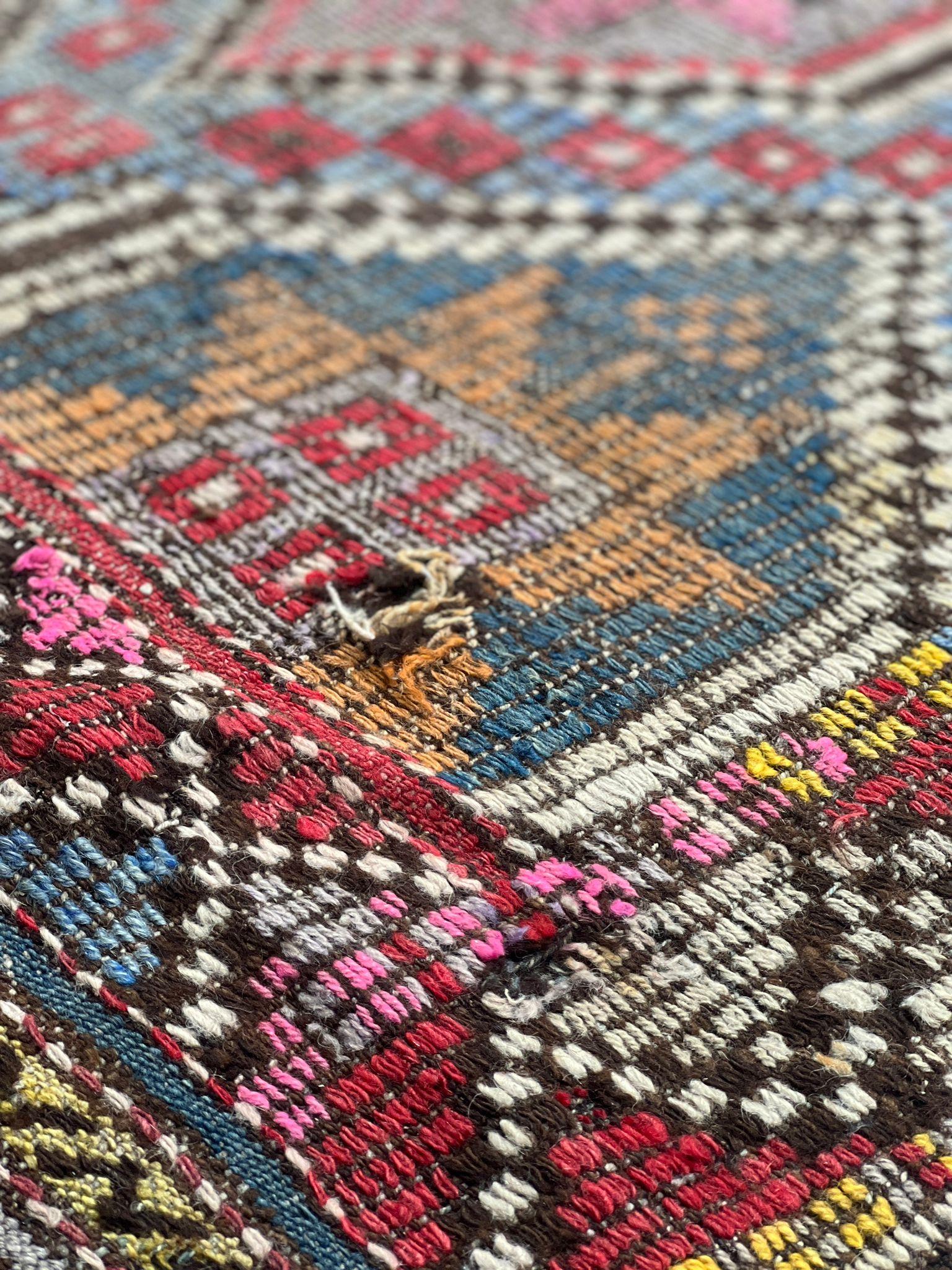 El Dokumasi Halı Kilim Yolluk Paspas Ölçü 152X85 Cm