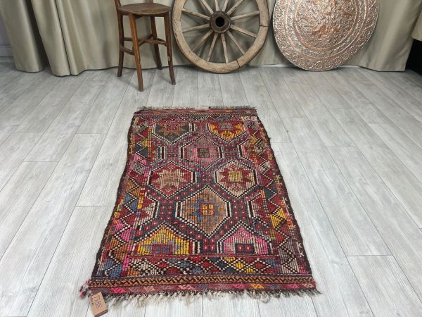 El Dokumasi Halı Kilim Yolluk Paspas Ölçü 152X85 Cm