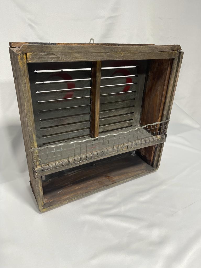 Nostaljik Dekoratif Raf Aoa Ölçü 13X42Cm 43Cm Yüksekliği