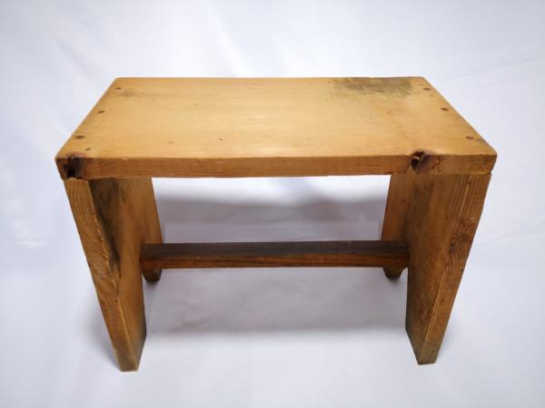 Vintage Tabure Aoa Ölçü 19X35Cm 26,5Cm Yüksekliği