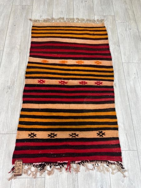 El Dokumasi Halı Kilim Yolluk Paspas Ölçü 117X68 Cm