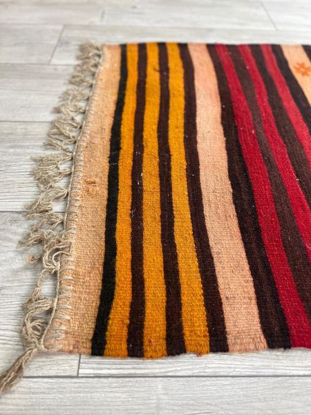 El Dokumasi Halı Kilim Yolluk Paspas Ölçü 117X68 Cm