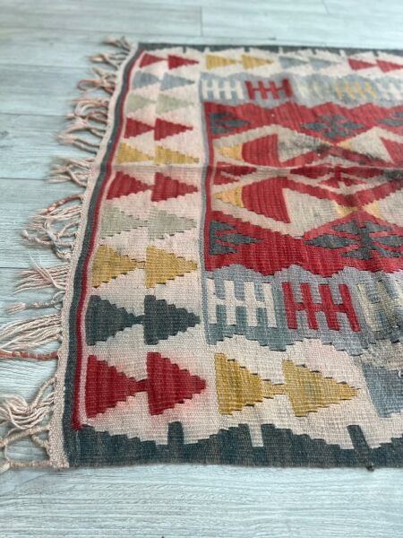 El Dokumasi Halı Kilim Yolluk Paspas Ölçü 185X100 Cm