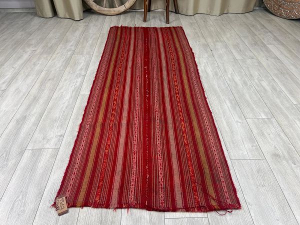 El Dokumasi Halı Kilim Yolluk Paspas Ölçü 225X88 Cm