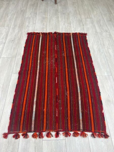 El Dokumasi Halı Kilim Yolluk Paspas Ölçü 135X90 Cm