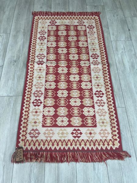 El Dokumasi Halı Kilim Yolluk Paspas Ölçü 135X71 Cm