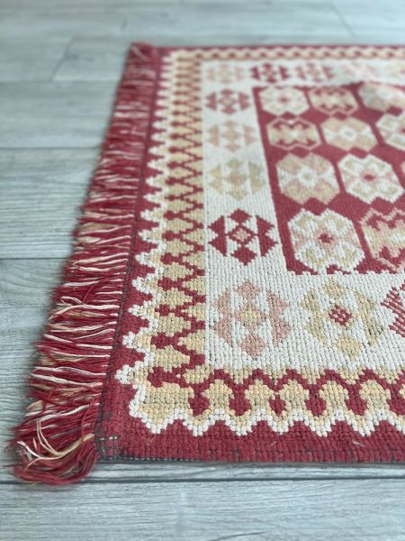 El Dokumasi Halı Kilim Yolluk Paspas Ölçü 135X71 Cm