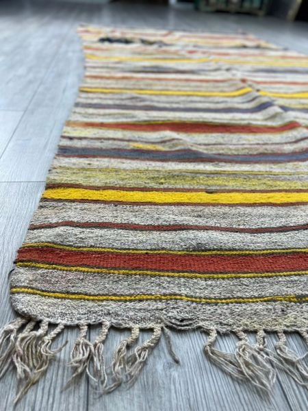 El Dokumasi Halı Kilim Yolluk Paspas Ölçü 255X132 Cm