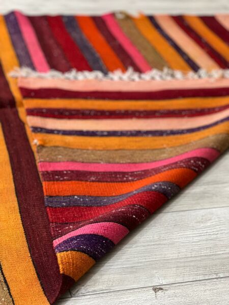 El Dokumasi Halı Kilim Yolluk Paspas Ölçü 307X139 Cm