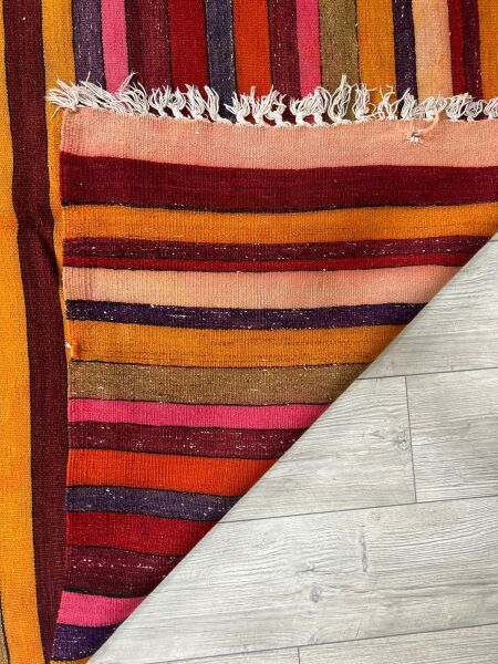 El Dokumasi Halı Kilim Yolluk Paspas Ölçü 307X139 Cm