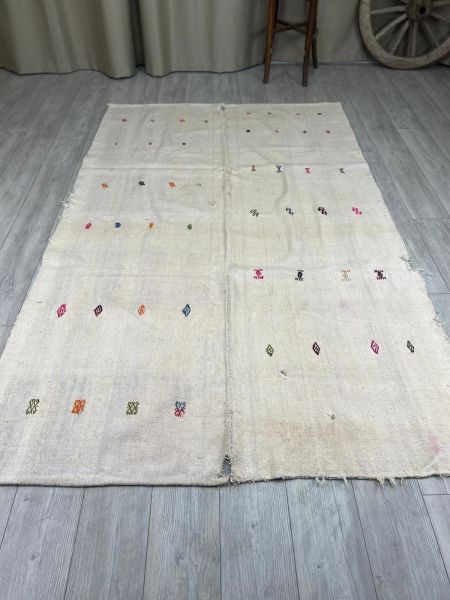 El Dokumasi Halı Kilim Yolluk Paspas Ölçü 266X168 Cm