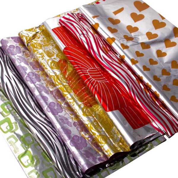 Hediye Torbası 11X12 Cm Metalize Karışık Renkli 100 Lü 1 Paket