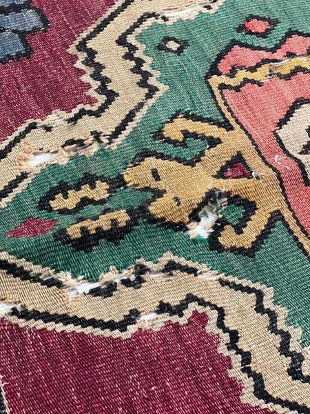 El Dokumasi Halı Kilim Yolluk Paspas Ölçü 200X104 Cm