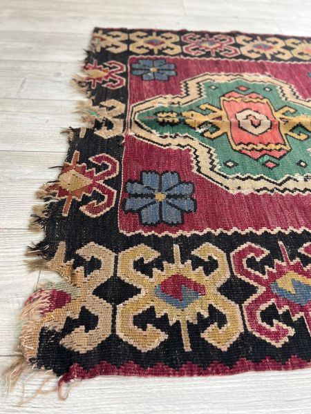 El Dokumasi Halı Kilim Yolluk Paspas Ölçü 200X104 Cm