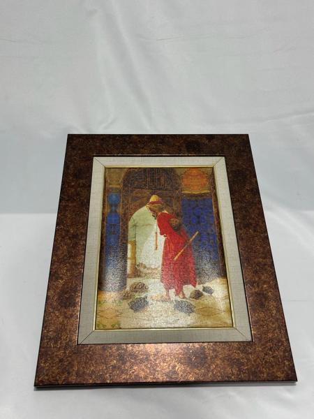 Kaplumbağa Terbiyecisi Tablo Aoa Ölçü 50X40Cm