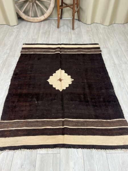 El Dokumasi Halı Kilim Yolluk Paspas Ölçü 164X127 Cm