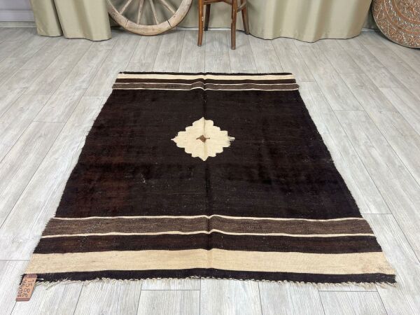 El Dokumasi Halı Kilim Yolluk Paspas Ölçü 164X127 Cm