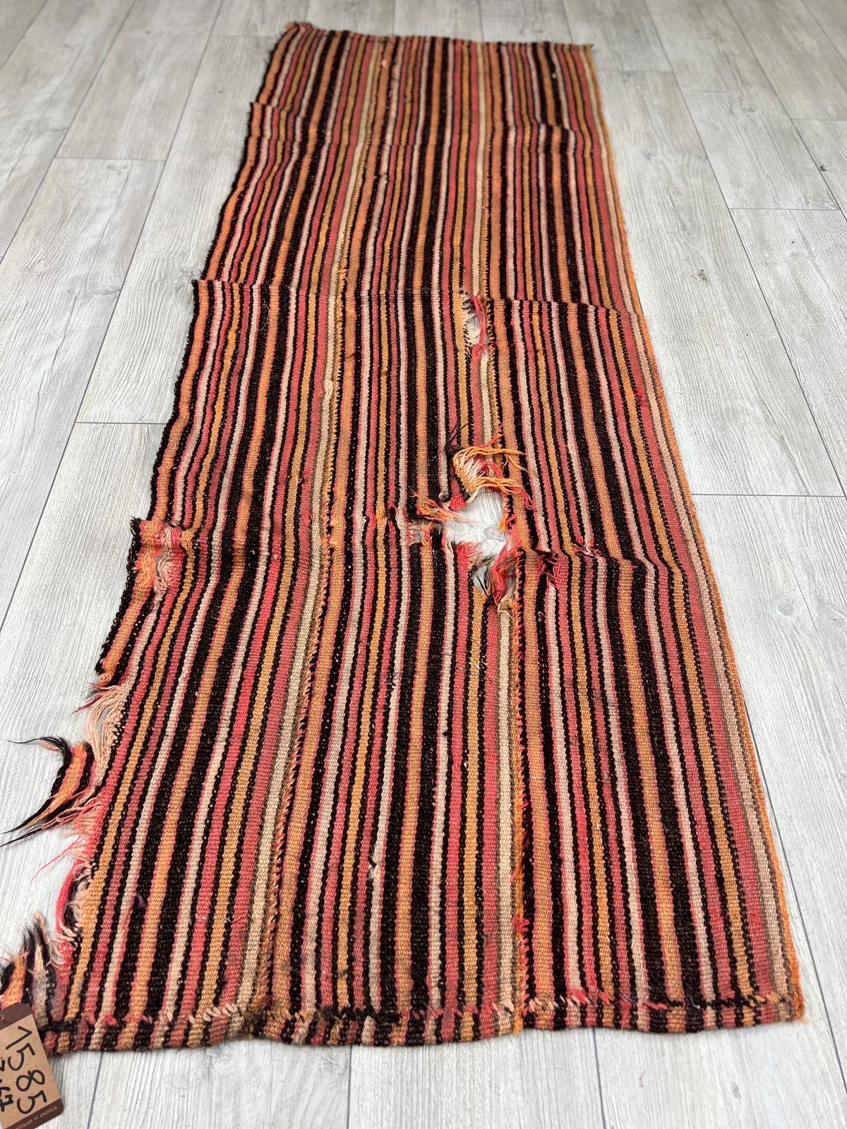 El Dokumasi Halı Kilim Yolluk Paspas Ölçü 193X67 Cm