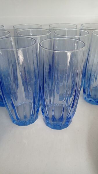 Cam Takim 1 Sürahi 10 Bardak 8 Tabak Ölçü -