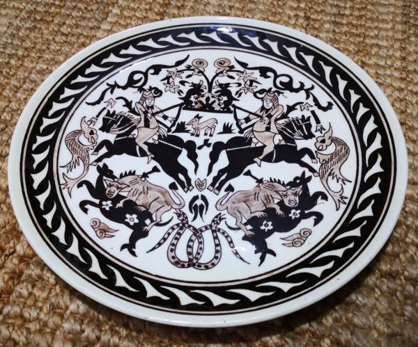 El Boyamasi Vintage Seramik Aoa Ölçü 32Cm Çapi