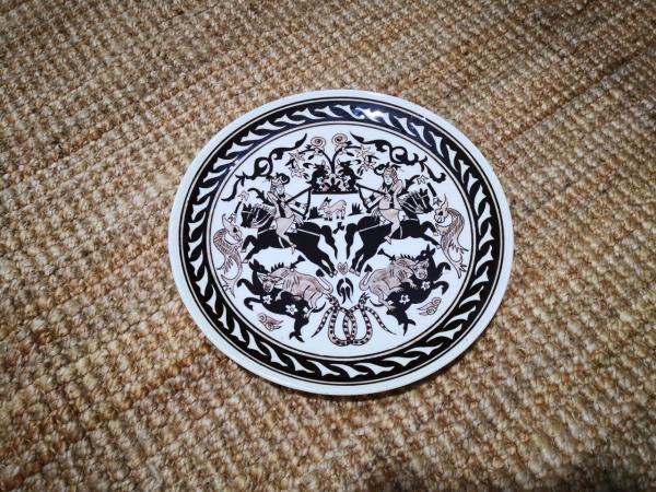El Boyamasi Vintage Seramik Aoa Ölçü 32Cm Çapi