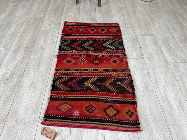 El Dokumasi Halı Kilim Yolluk Paspas Ölçü 115X59 Cm