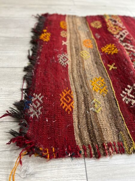 El Dokumasi Halı Kilim Yolluk Paspas Ölçü 74X67 Cm