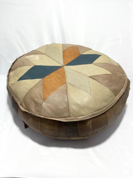 Vintage Puf Aoa Ölçü 60Cm Çapi 25Cm Yüksekliği