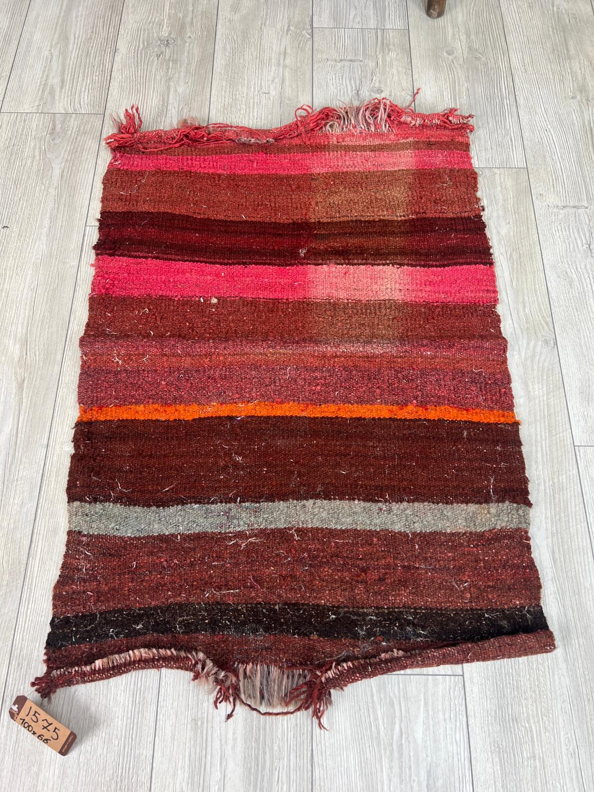 El Dokumasi Halı Kilim Yolluk Paspas Ölçü 100X66 Cm